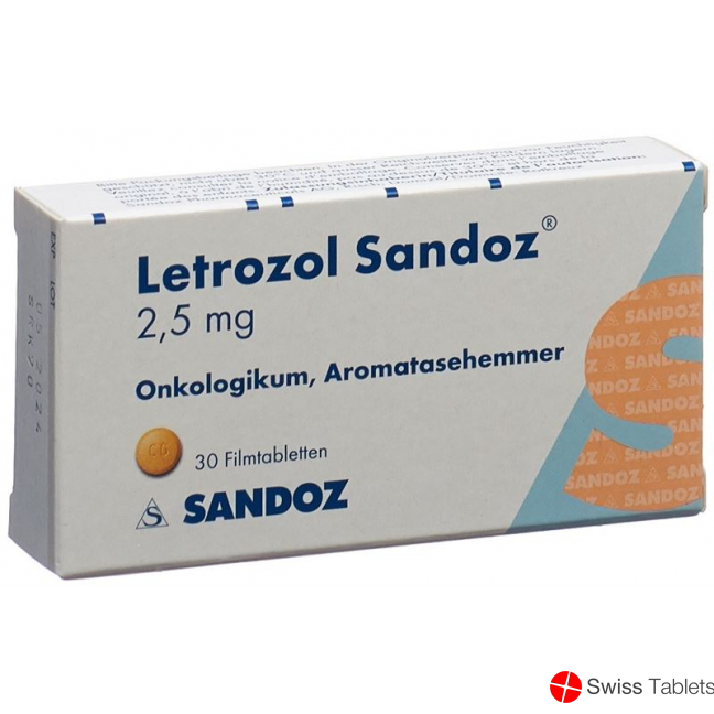Letrozol Sandoz Filmtabletten 2.5mg 30 Stück buy online
