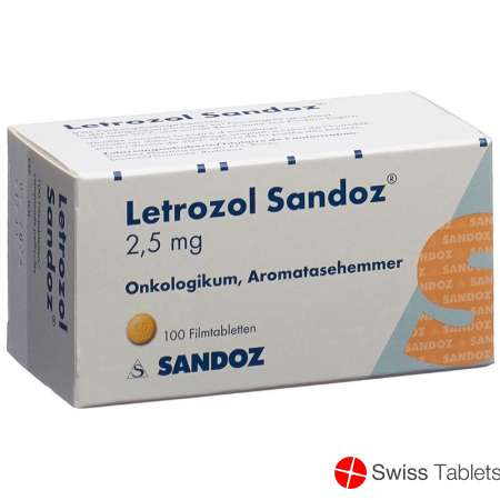 Letrozol Sandoz Filmtabletten 2.5mg 100 Stück buy online