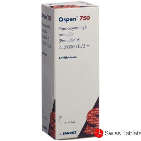 Ospen 750 Sirup 750000 Ie/5ml (neu) Flasche 120ml buy online