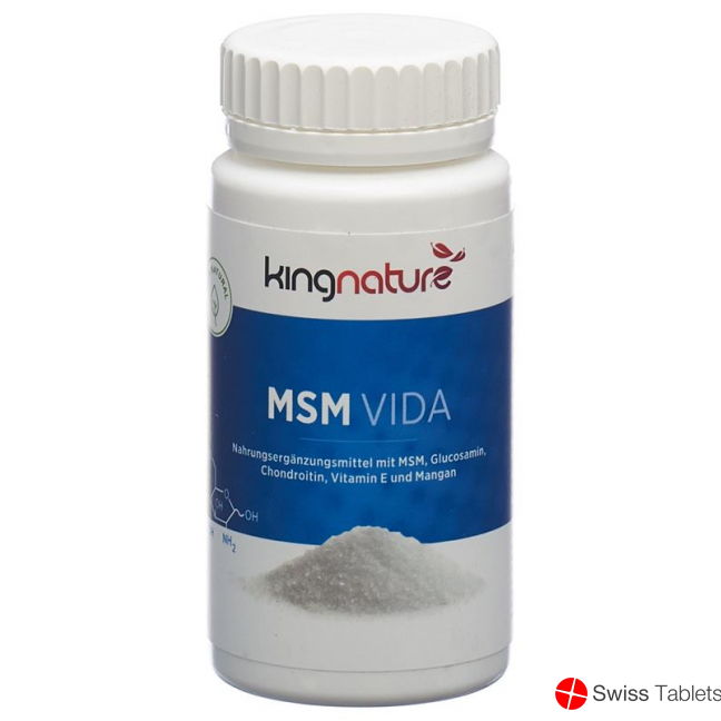 Kingnature Msm Vida Kapseln 860mg Dose 60 Stück buy online