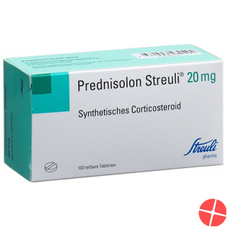 Prednisolon Streuli Tabletten 20mg 100 Stück