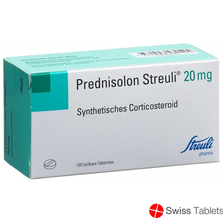 Prednisolon Streuli Tabletten 20mg 100 Stück buy online