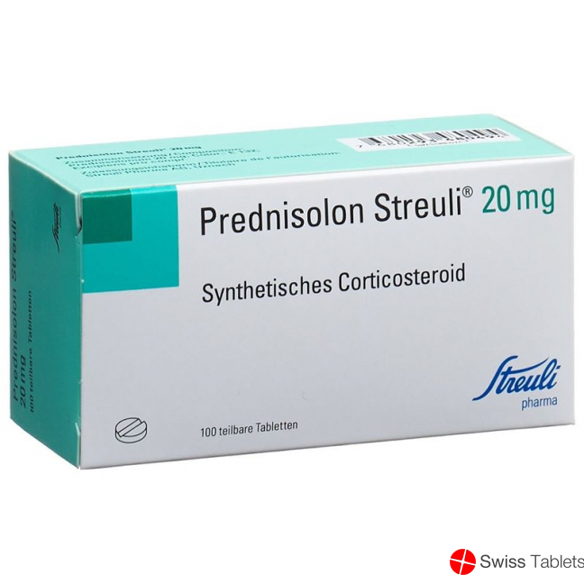 Prednisolon Streuli Tabletten 20mg 100 Stück buy online