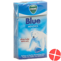 Vicks Blue ohne Zucker Box 40g
