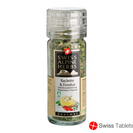 Swiss Alpine Herbs Raclette&fondue Knos Mühle 28 buy online