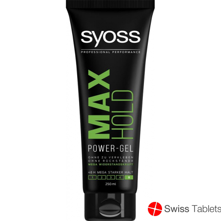 Syoss Power Gel Max Hold 250ml buy online