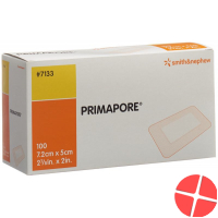 Primapore Wundverband 7.2x5cm Steril 100 Stück