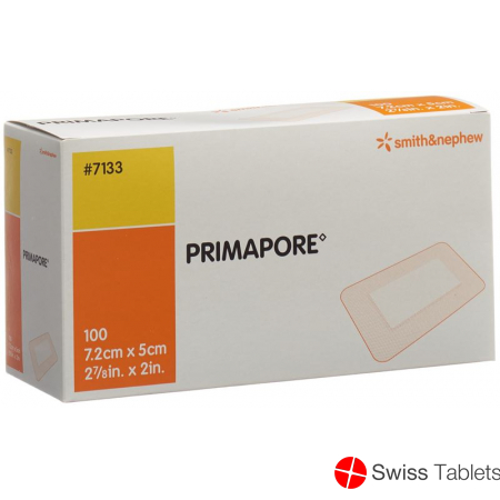 Primapore Wundverband 7.2x5cm Steril 100 Stück buy online