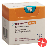 Briviact Filmtabletten 50mg 14 Stück