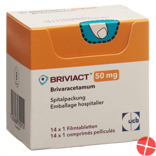 Briviact Filmtabletten 50mg 14 Stück