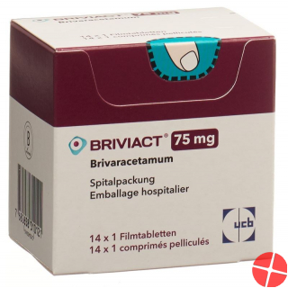 Briviact Filmtabletten 75mg 14 Stück