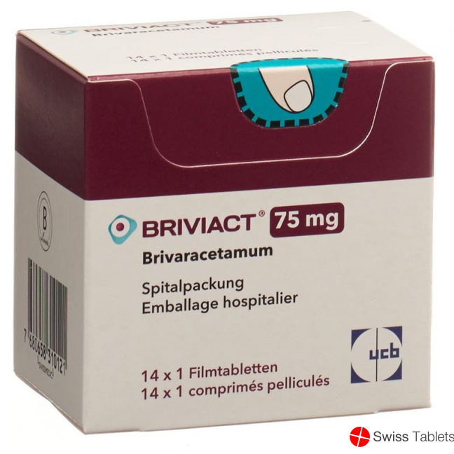 Briviact Filmtabletten 75mg 14 Stück buy online