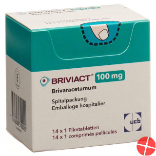 Briviact Filmtabletten 100mg 14 Stück
