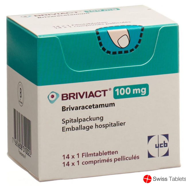 Briviact Filmtabletten 100mg 14 Stück buy online