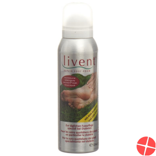 Livent Fusspflege Schaum Spray 125ml