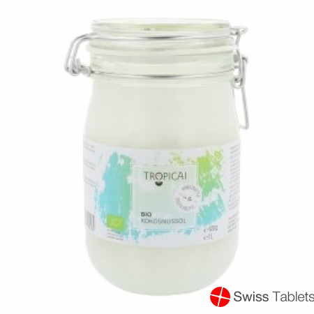 Tropicai Virgin Coconut Oil Bio Glas 1000ml buy online