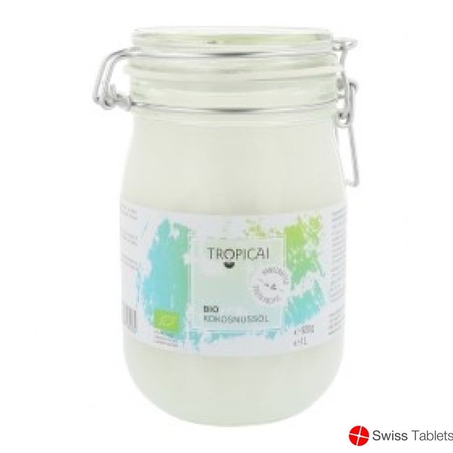 Tropicai Virgin Coconut Oil Bio Glas 1000ml buy online