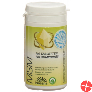 Biosana Msm Tabletten Dose 140 Stück