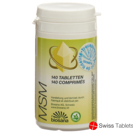 Biosana Msm Tabletten Dose 140 Stück buy online