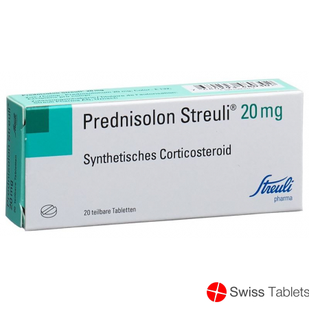 Prednisolon Streuli Tabletten 20mg 20 Stück buy online
