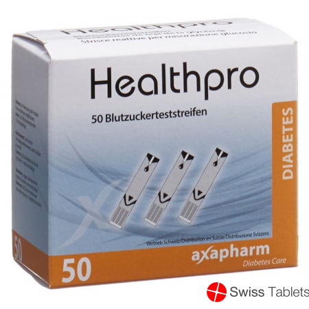 HEALTHPRO Blutzucker-Teststreifen
