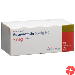 Rosuvastatin Spirig HC Filmtabletten 5mg 100 Stück