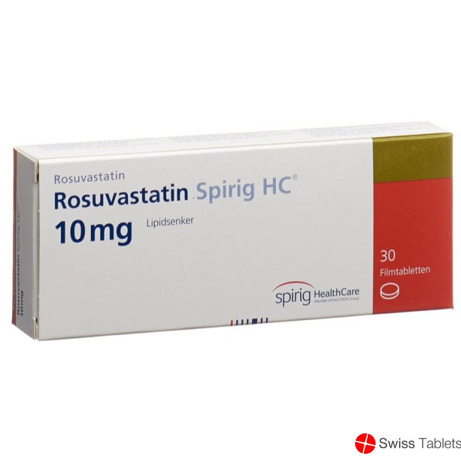 Rosuvastatin Spirig HC Filmtabletten 10mg 30 Stück buy online