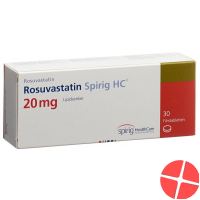 Rosuvastatin Spirig HC 20 mg 30 tablets