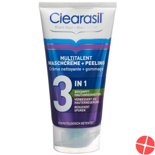 Clearasil Multitalent Waschcreme&peeling 150ml