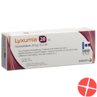 Lyxumia Injektionslösung 20mcg 2 Fertpen 3ml
