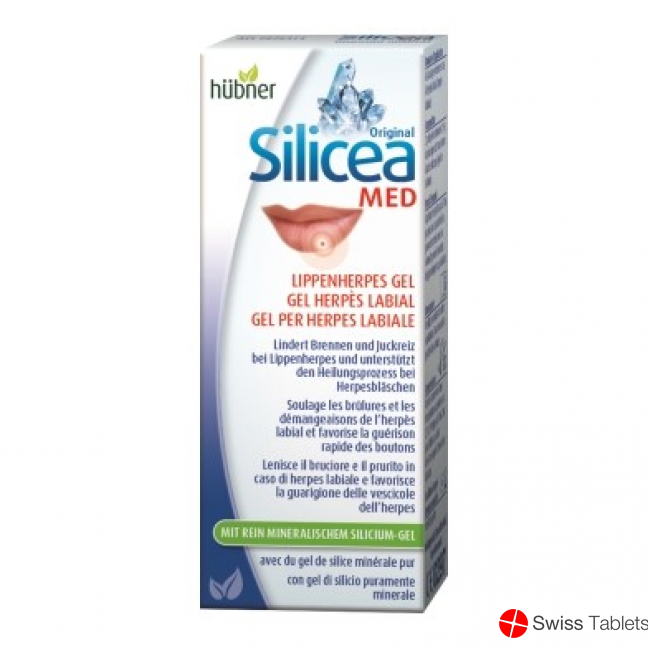 Hübner Silicea Lippenherpes-Gel Tube 2g buy online