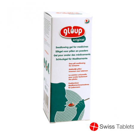 Gloup Schluck Gel für Medikamente Original 75ml buy online