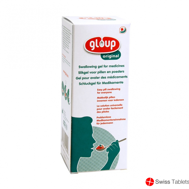 Gloup Schluck Gel für Medikamente Original 75ml buy online
