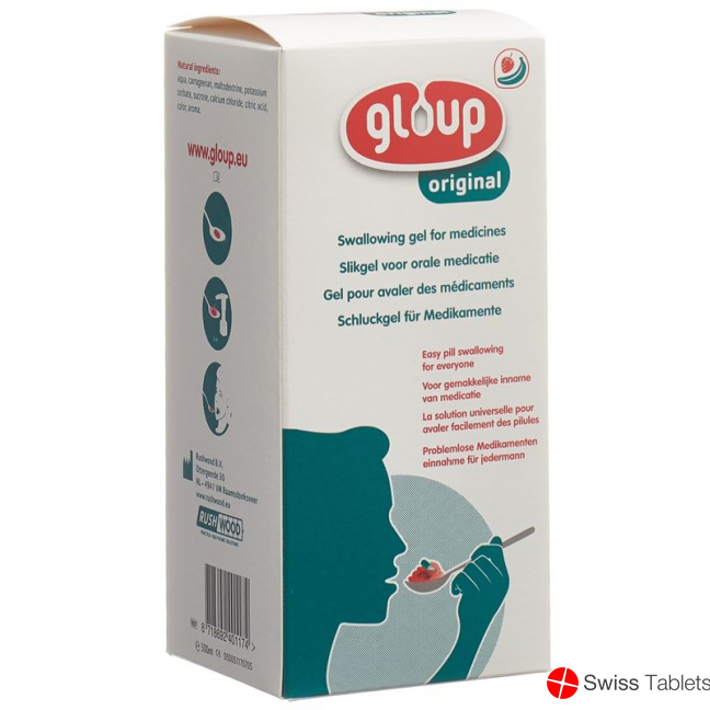 Gloup Schluck Gel für Medikamente Original 500ml buy online