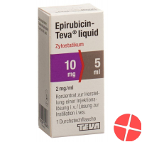 Epirubicin Teva Liquid 10mg/5ml Durchstechflasche