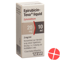Epirubicin Teva Liquid 20mg/10ml Durchstechflasche