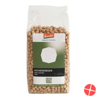 Naturkraftwerke Kichererbsen Ganz Demeter 400g