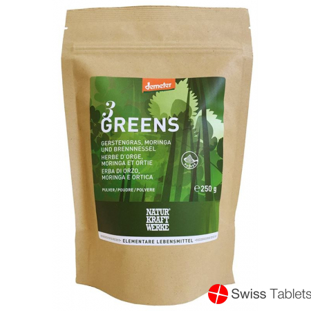 Naturkraftwerke 3 Greens Demeter 250g buy online