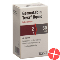 Gemcitabin Teva Liquid 2g/50ml Durchstechflasche