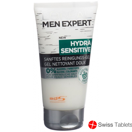 L'Oréal Men Expert Hydra Sensitive Clean Tube 150ml buy online