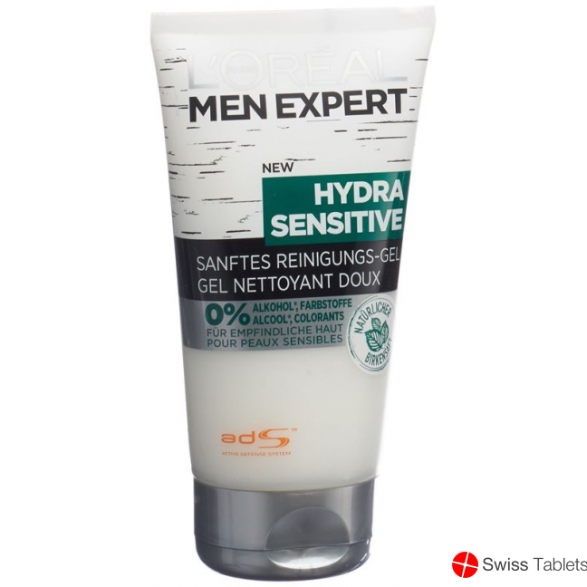 L'Oréal Men Expert Hydra Sensitive Clean Tube 150ml buy online