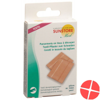 Sunstore Med Textil-Pflaster Zuschneiden 10 Stück