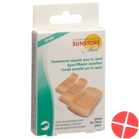 Sunstore Med Sport-Pflaster Assortiert 20 Stück