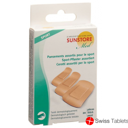 Sunstore Med Sport-Pflaster Assortiert 20 Stück buy online