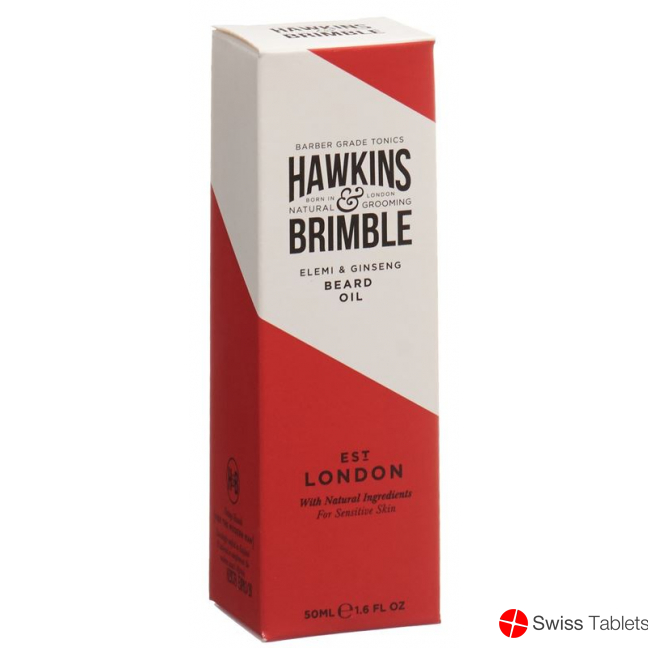 Hawkins & Brimble Beard Oil Flasche 50ml buy online