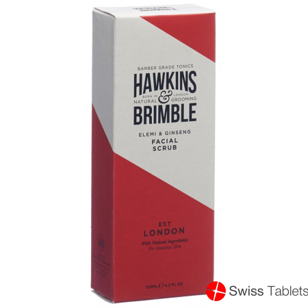 Hawkins & Brimble Pre-Shave Scrub Tube 125ml buy online