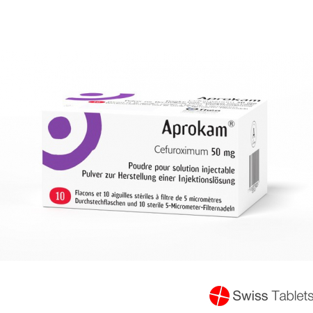Aprokam 50mg +10 Steril Filternadeln Durchstechflasche 10 Stück buy online