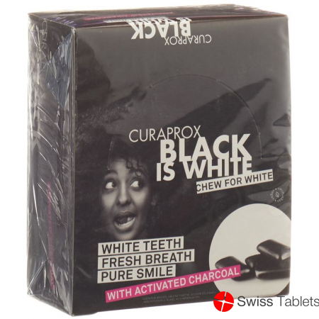 Curaprox Black Is White To Go Display 12 Stück buy online