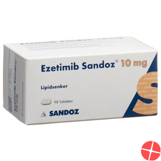 Ezetimib Sandoz Tabletten 10mg 98 Stück