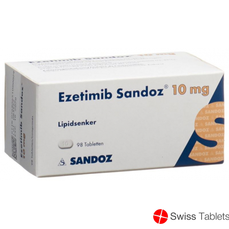 Ezetimib Sandoz Tabletten 10mg 98 Stück buy online